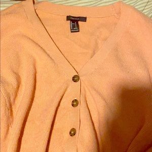 Forever 21 peach sweater